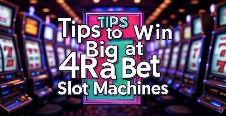 How to Win at 4RaBet Slot Machines
